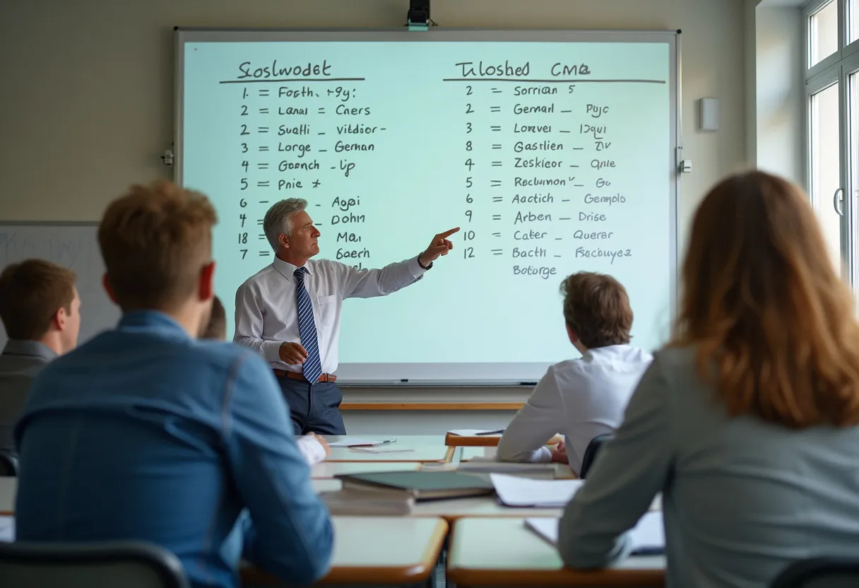 tableau déclinaisons allemand